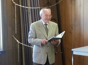 Professor Dr Eugen Wendler talks, Friedrich List, Library, Train Station, Tamaqua (73)