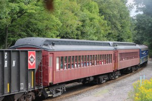 Reading and Northern Baldwin 425 Steam Train Travels Through Barnesville, 9-1-2014 (28)