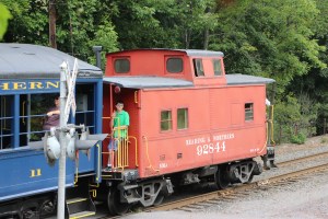Reading and Northern Baldwin 425 Steam Train Travels Through Barnesville, 9-1-2014 (36)
