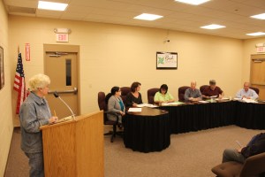 Rush Township Municipal Meeting, Township Building, Hometown, 8-18-2014 (1)