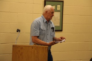 Rush Township Municipal Meeting, Township Building, Hometown, 8-18-2014 (12)