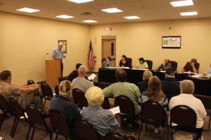 Rush Township Municipal Meeting, Township Building, Hometown, 8-18-2014 (13)