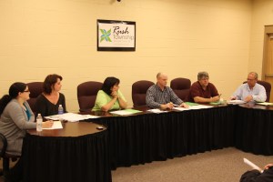 Rush Township Municipal Meeting, Township Building, Hometown, 8-18-2014 (14)