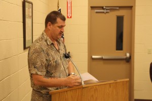 Rush Township Municipal Meeting, Township Building, Hometown, 8-18-2014 (5)