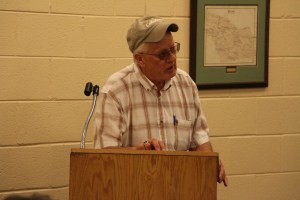 Rush Township Municipal Meeting, Township Building, Hometown, 8-18-2014 (6)