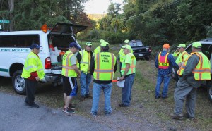 Search Training, Hometown, Tamaqua, West Penn, Fire Police, Hometown, 9-23-2014 (27)
