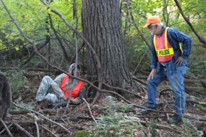 Search Training, Hometown, Tamaqua, West Penn, Fire Police, Hometown, 9-23-2014 (61)