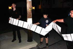 September 11 Memorial Service, Candlelight Vigil, VFW, Coaldale, 9-11-2014 (36)