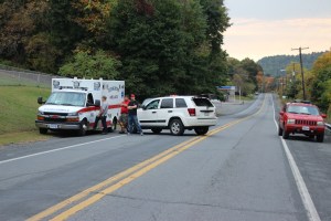 Single Vehicle Accident, Water Street, US209, Coaldale, 9-30-2014 (17)