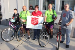 Start of Tamaqua Salvation Army 324 Mile Bike Ride to Ellwood City, 9-15-2014 (10)