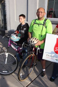 Start of Tamaqua Salvation Army 324 Mile Bike Ride to Ellwood City, 9-15-2014 (13)