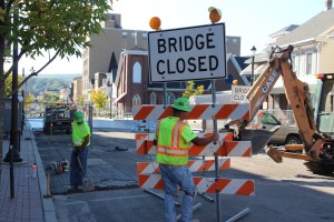 Status of US209 Bridge, East Broad Street, US209, Tamaqua, 9-26-2014 (60)
