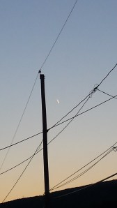 Strange Glow in the Sky, from Amanda Sanders Costenbader , Above Tamaqua, 9-16-2014 (2)