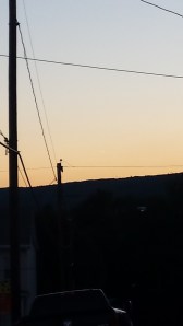 Strange Glow in the Sky, from Amanda Sanders Costenbader , Above Tamaqua, 9-16-2014 (6)