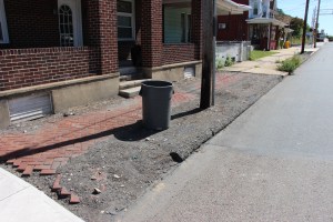 Streetscape Grant Project STORY, Center Street, Tamaqua, 9-12-2014 (67)