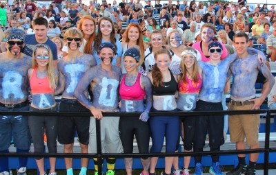 Tamaqua Raider Band performs, New Uniforms, Football Game, Tamaqua, 9-5-2014 (494)