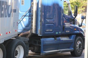 Tractor Trailer Strikes Pole, Five Points Intersection, SR309, US209, Tamaqua (6)