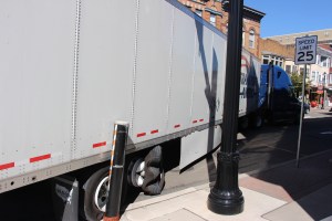 Tractor Trailer Strikes Pole, Five Points Intersection, SR309, US209, Tamaqua (7)