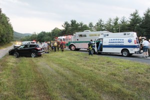 Two Vehicle Accident, Pottsville Stretch, US209, Walker Township, 9-4-2014 (14)
