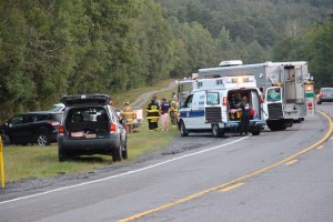 Two Vehicle Accident, Pottsville Stretch, US209, Walker Township, 9-4-2014 (2)