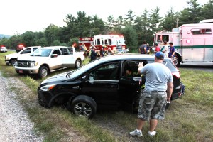 Two Vehicle Accident, Pottsville Stretch, US209, Walker Township, 9-4-2014 (23)
