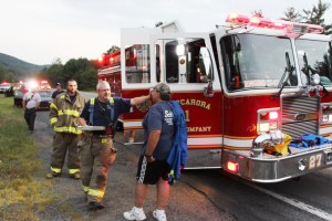 Two Vehicle Accident, Pottsville Stretch, US209, Walker Township, 9-4-2014 (31)