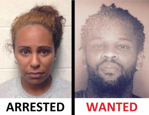 Whitney Sutton ARRESTED - Ronell Leary WANTED