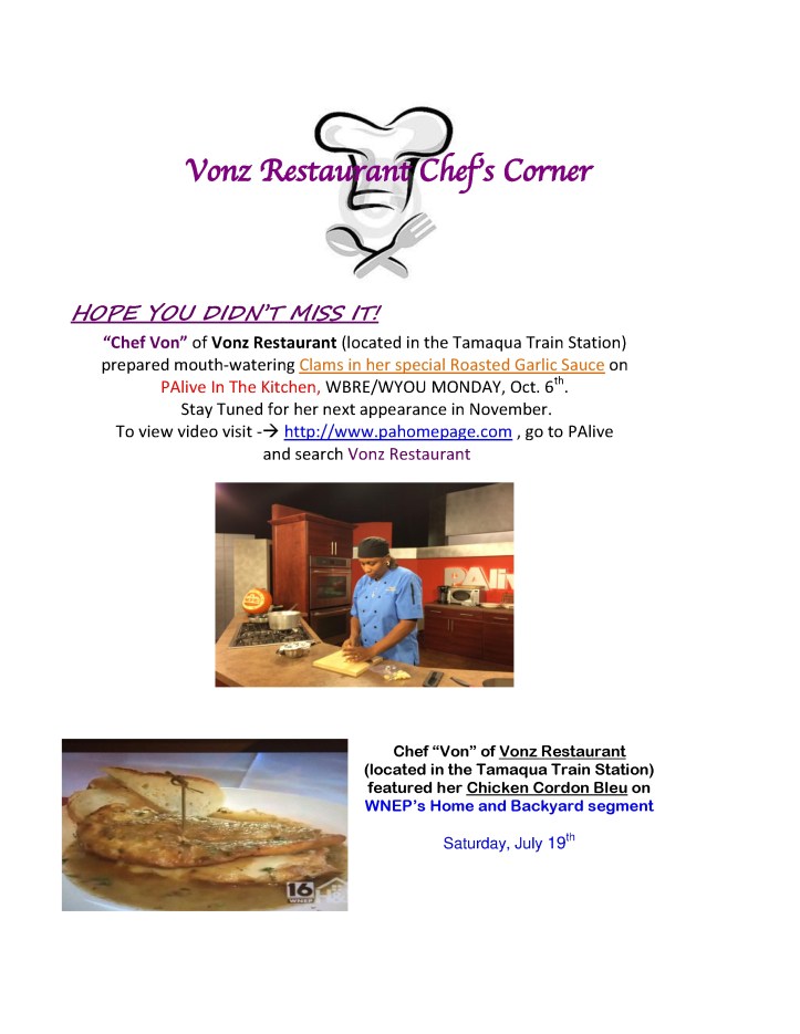 10-10-2014, Tamaqua Chamber of Commerce, Chamber Chatters10
