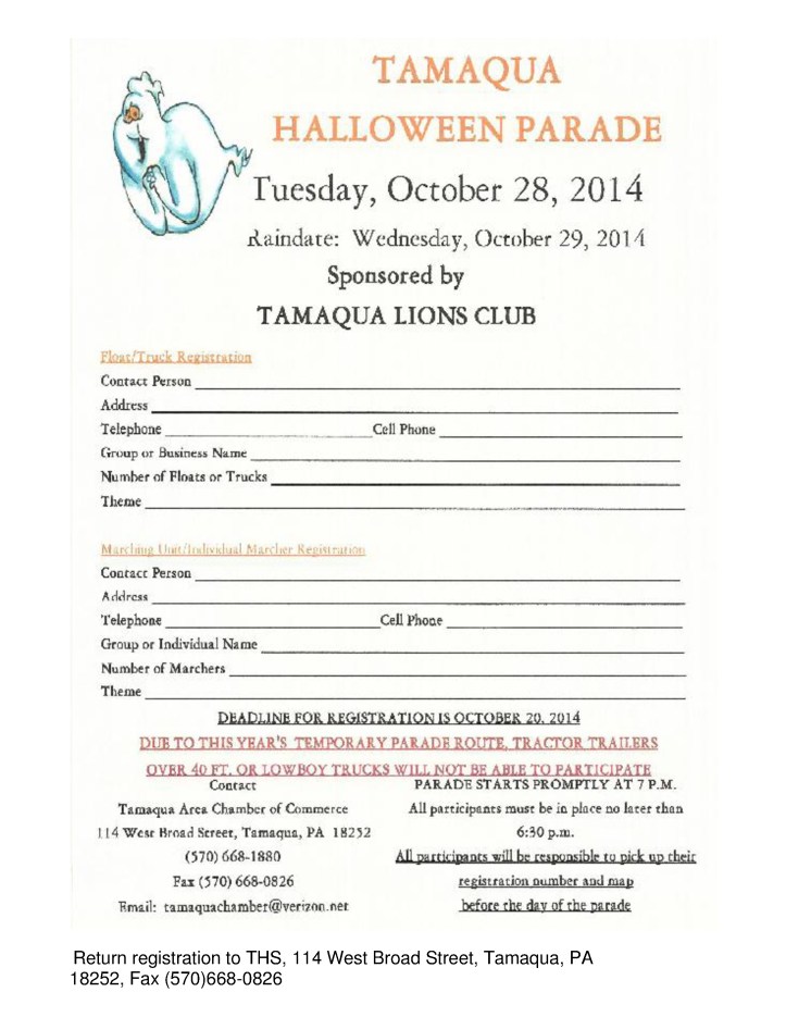 10-10-2014, Tamaqua Chamber of Commerce, Chamber Chatters6
