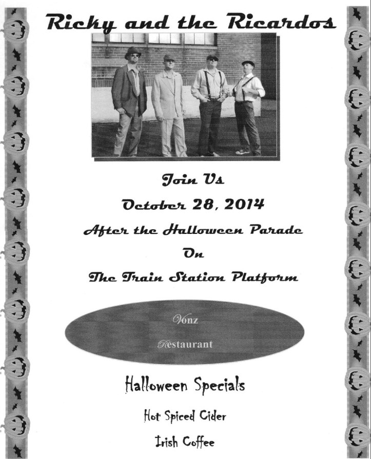 10-17-2014, Tamaqua Chamber of Commerce, Chamber Chatters, Rick and the Ricardos