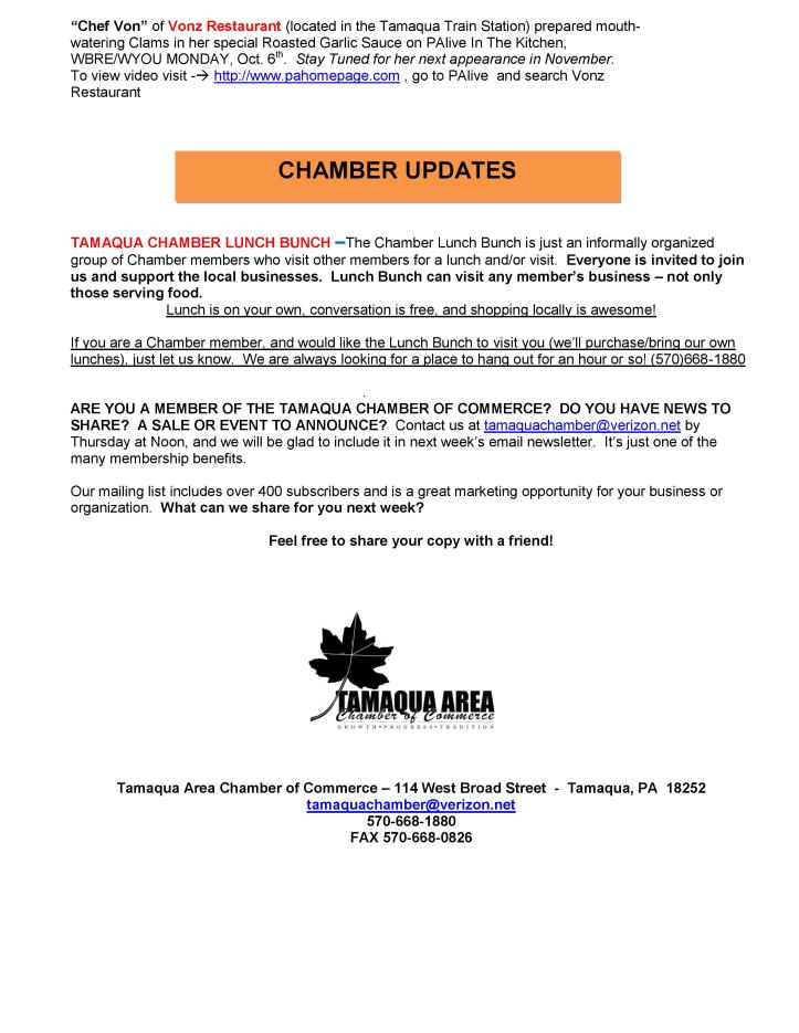 10-24-2014, Tamaqua Chamber of Commerce, Chamber Chatters-page-005