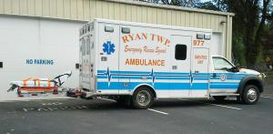 10-25-2014, New Vehicle Dedication and Open House, Ryan Township Emergency and Rescue Squad Ambulance, Barnesville