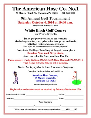 10-4-2014, American Hose Golf Tournament, White Birch Golf Course, Barnesville1