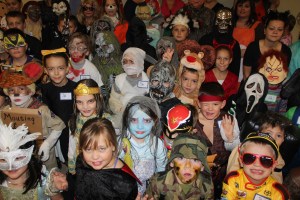 Boy, Cub Scout, Halloween Party, St. John's UCC, Tamaqua, 10-21-2014 (20)