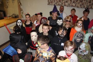 Boy, Cub Scout, Halloween Party, St. John's UCC, Tamaqua, 10-21-2014 (26)