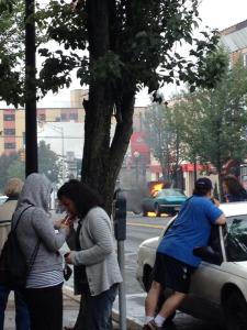 Car Fire, photos by Tiffany Ann, Main Street, Shenandoah, 10-14-2014 (6)