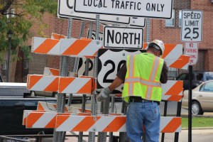 East Broad Street Bridge Over Little Schuylkill River Opens, Tamaqua, 10-2-2014 (11)
