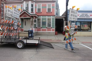 East Broad Street Bridge Over Little Schuylkill River Opens, Tamaqua, 10-2-2014 (14)