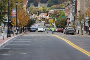 East Broad Street Bridge Over Little Schuylkill River Opens, Tamaqua, 10-2-2014 (39)