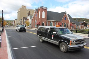 East Broad Street Bridge Over Little Schuylkill River Opens, Tamaqua, 10-2-2014 (55)