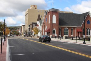 East Broad Street Bridge Over Little Schuylkill River Opens, Tamaqua, 10-2-2014 (64)