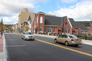 East Broad Street Bridge Over Little Schuylkill River Opens, Tamaqua, 10-2-2014 (68)