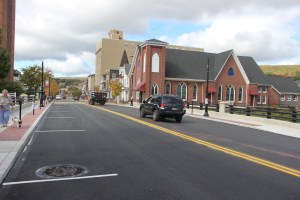 East Broad Street Bridge Over Little Schuylkill River Opens, Tamaqua, 10-2-2014 (84)