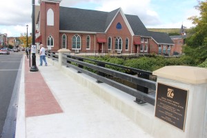 East Broad Street Bridge Over Little Schuylkill River Opens, Tamaqua, 10-2-2014 (95)
