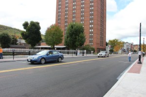 East Broad Street Bridge Over Little Schuylkill River Opens, Tamaqua, 10-2-2014 (96)