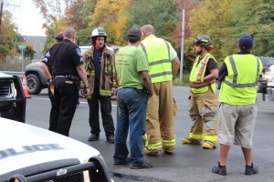 Fatal Motor Vehicle Accident, Lincoln Drive, Claremont Avenue, SR309, Hometown, 10-1-2014 (74)