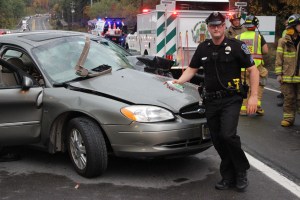 Fatal Motor Vehicle Accident, Lincoln Drive, Claremont Avenue, SR309, Hometown, 10-1-2014 (83)