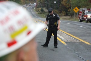 Fatal Motor Vehicle Accident, Lincoln Drive, Claremont Avenue, SR309, Hometown, 10-1-2014 (88)