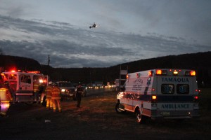 Fatal Two Vehicle Accident, SR309, Rush Township, 10-3-2014 (43)