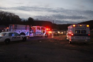 Fatal Two Vehicle Accident, SR309, Rush Township, 10-3-2014 (47)